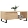 Couchtisch aus Sonoma-Eichensperrholz, 90 x 50 x 36,5 cm von vidaXL, Couchtisch - Ref: Foro24-830575, Preis: 62,87 €, Rabatt: %