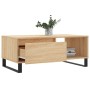 Sonoma oak plywood coffee table 90x50x36.5 cm by vidaXL, Coffee table - Ref: Foro24-830575, Price: 63,09 €, Discount: %