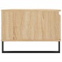 Sonoma oak plywood coffee table 90x50x36.5 cm by vidaXL, Coffee table - Ref: Foro24-830575, Price: 63,09 €, Discount: %