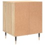 Mesitas noche 2 uds madera ingeniería roble Sonoma 40x35x50 cm de vidaXL, Mesitas de noche - Ref: Foro24-830707, Precio: 54,2...