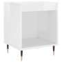 Bedside tables 2 units engineered wood white gloss 40x35x50 cm by vidaXL, Nightstands - Ref: Foro24-830705, Price: 41,59 €, D...