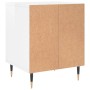 Bedside tables 2 units engineered wood white gloss 40x35x50 cm by vidaXL, Nightstands - Ref: Foro24-830705, Price: 41,59 €, D...