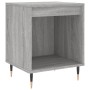 Mesita de noche madera de ingeniería gris Sonoma 40x35x50 cm de vidaXL, Mesitas de noche - Ref: Foro24-830712, Precio: 25,69 ...