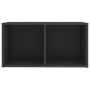 Gray plywood TV cabinet 72x35x36.5 cm by vidaXL, TV Furniture - Ref: Foro24-805527, Price: 34,63 €, Discount: %