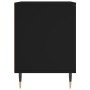 Mesita de noche madera de ingeniería negro 40x35x50 cm de vidaXL, Mesitas de noche - Ref: Foro24-830702, Precio: 34,73 €, Des...