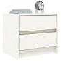 Solid white pine wood bedside table 40x31x35.5 cm by vidaXL, Nightstands - Ref: Foro24-836137, Price: 40,89 €, Discount: %