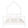 Estructura de cama para niños madera de pino blanco 90x190 cm de vidaXL, Cunas y camas para niños - Ref: Foro24-834562, Preci...