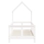 White pine wood children's bed frame 70x140 cm by vidaXL, Cribs and beds for children - Ref: Foro24-834556, Price: 101,31 €, ...