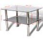 Two-tier glass coffee table by vidaXL, Coffee table - Ref: Foro24-240341, Price: 58,55 €, Discount: %