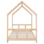 Estructura de cama para niños madera maciza de pino 90x200 cm de vidaXL, Cunas y camas para niños - Ref: Foro24-835718, Preci...