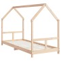 Estructura de cama para niños madera maciza de pino 80x200 cm de vidaXL, Cunas y camas para niños - Ref: Foro24-835715, Preci...