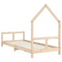 Estructura de cama para niños madera maciza de pino 80x200 cm de vidaXL, Cunas y camas para niños - Ref: Foro24-834564, Preci...