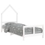 White pine wood children's bed frame 80x200 cm by vidaXL, Cribs and beds for children - Ref: Foro24-834565, Price: 75,96 €, D...