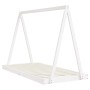 Estructura de cama para niños madera de pino blanco 90x190 cm de vidaXL, Cunas y camas para niños - Ref: Foro24-834532, Preci...