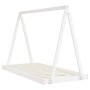 Estructura de cama para niños madera de pino blanco 90x190 cm de vidaXL, Cunas y camas para niños - Ref: Foro24-834532, Preci...