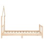 Estructura de cama para niños madera maciza de pino 80x160 cm de vidaXL, Cunas y camas para niños - Ref: Foro24-834558, Preci...