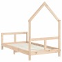 Estructura de cama para niños madera maciza de pino 80x160 cm de vidaXL, Cunas y camas para niños - Ref: Foro24-834558, Preci...