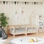 Estructura de cama para niños madera maciza de pino 70x140 cm de vidaXL, Cunas y camas para niños - Ref: Foro24-834555, Preci...