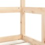 Estructura de cama para niños madera maciza de pino 70x140 cm de vidaXL, Cunas y camas para niños - Ref: Foro24-834555, Preci...