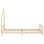 Estructura de cama para niños madera maciza de pino 90x200 cm de vidaXL, Cunas y camas para niños - Ref: Foro24-834567, Preci...