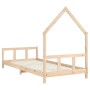 Estructura de cama para niños madera maciza de pino 90x200 cm de vidaXL, Cunas y camas para niños - Ref: Foro24-834567, Preci...