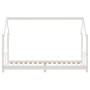 Estructura de cama para niños madera de pino blanco 80x200 cm de vidaXL, Cunas y camas para niños - Ref: Foro24-835716, Preci...