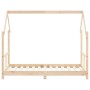 Estructura de cama para niños madera maciza de pino 80x160 cm de vidaXL, Cunas y camas para niños - Ref: Foro24-835724, Preci...