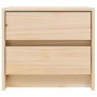 Mesitas de noche 2 uds madera maciza de pino 40x31x35,5 cm de vidaXL, Mesitas de noche - Ref: Foro24-836136, Precio: 66,77 €,...