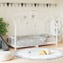 Estructura de cama para niños madera de pino blanco 90x190 cm de vidaXL, Cunas y camas para niños - Ref: Foro24-835728, Preci...