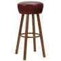 Kitchen stools 2 units brown synthetic leather by vidaXL, Kitchen stools - Ref: Foro24-246731, Price: 116,99 €, Discount: %