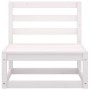 5-piece garden lounge set white solid pine wood by vidaXL, Garden sets - Ref: Foro24-3075575, Price: 256,99 €, Discount: %