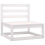 7-piece garden lounge set white solid pine wood by vidaXL, Garden sets - Ref: Foro24-3075555, Price: 256,98 €, Discount: %