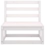 7-piece garden lounge set white solid pine wood by vidaXL, Garden sets - Ref: Foro24-3075555, Price: 256,98 €, Discount: %