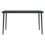 Juego de comedor de jardín 5 piezas negro de vidaXL, Conjuntos de jardín - Ref: Foro24-3099133, Precio: 507,90 €, Descuento: %