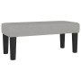 Cama box spring con colchón tela gris claro 100x200 cm de vidaXL, Camas y somieres - Ref: Foro24-3136893, Precio: 381,77 €, D...