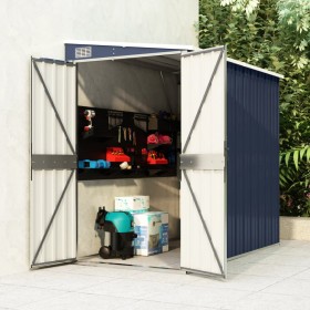 Wall garden shed galvanized steel 118x194x178 cm by vidaXL, Sheds - Ref: Foro24-316223, Price: 233,99 €, Discount: %