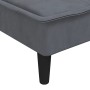 Sofá cama en forma de L terciopelo gris oscuro 255x140x70 cm de vidaXL, Sofás - Ref: Foro24-3157261, Precio: 390,55 €, Descue...