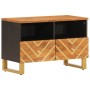 TV stand made of brown-black mango wood 70x33.5x46 cm by vidaXL, TV Furniture - Ref: Foro24-356784, Price: 101,81 €, Discount: %