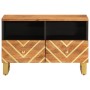 TV stand made of brown-black mango wood 70x33.5x46 cm by vidaXL, TV Furniture - Ref: Foro24-356784, Price: 101,81 €, Discount: %