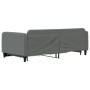 Trundle sofa bed with drawers dark gray fabric 100x200 cm by vidaXL, Beds and slatted bases - Ref: Foro24-3196858, Price: 343...