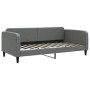 Sofá cama nido con cajones tela gris oscuro 100x200 cm de vidaXL, Camas y somieres - Ref: Foro24-3196858, Precio: 339,99 €, D...