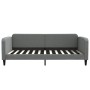 Trundle sofa bed with drawers dark gray fabric 100x200 cm by vidaXL, Beds and slatted bases - Ref: Foro24-3196858, Price: 343...