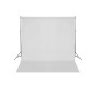 Photographic backdrop support system 600x300 cm white by vidaXL, Money - Ref: Foro24-160062, Price: 93,75 €, Discount: %