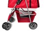 Red dog stroller by vidaXL, pet strollers - Ref: Foro24-170055, Price: 94,05 €, Discount: %