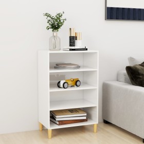 Bright white plywood sideboard 57x35x90 cm by vidaXL, Sideboards - Ref: Foro24-806127, Price: 52,02 €, Discount: %