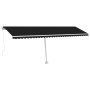 Manual retractable foot awning anthracite 600x300 cm by vidaXL, Awnings - Ref: Foro24-3069599, Price: 653,00 €, Discount: %