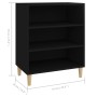 Black plywood sideboard 57x35x70 cm by vidaXL, Sideboards - Ref: Foro24-806050, Price: 42,99 €, Discount: %