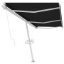 Manual retractable foot awning anthracite 600x300 cm by vidaXL, Awnings - Ref: Foro24-3069599, Price: 653,00 €, Discount: %