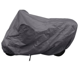 Gray Polyester Motorcycle Cover by vidaXL, Motorcycle Storage Covers - Ref: Foro24-210164, Price: 20,38 €, Discount: %