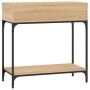 Mesa consola madera de ingeniería roble Sonoma 75x34,5x75 cm de vidaXL, Mesas auxiliares - Ref: Foro24-833399, Precio: 76,23 ...